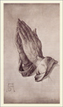 Praying Hands memorial Print-image