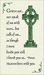 Grieve Not memorial Print-image