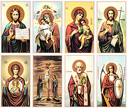 Assorted Byzantine 8-card Set memorial Print-image