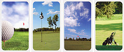 Fairways Set memorial Print-image